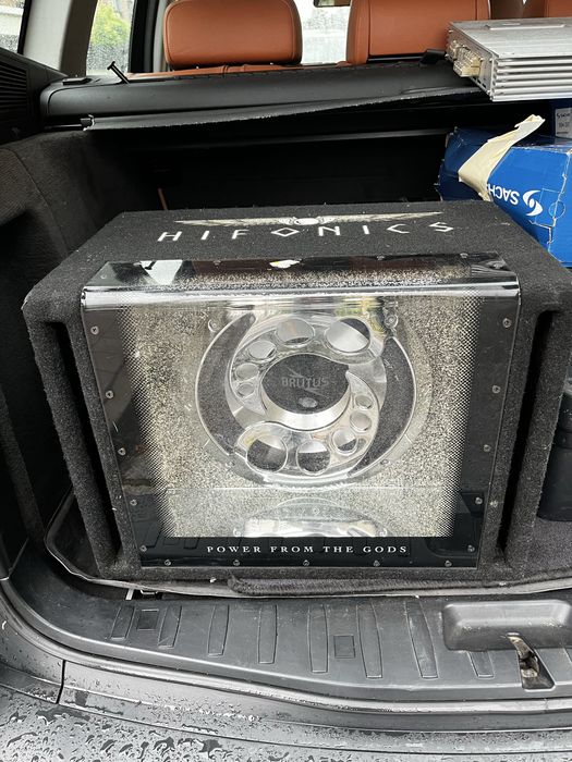 Subwoofer band reflex hifonocs 12” 30 cm brutus mocny