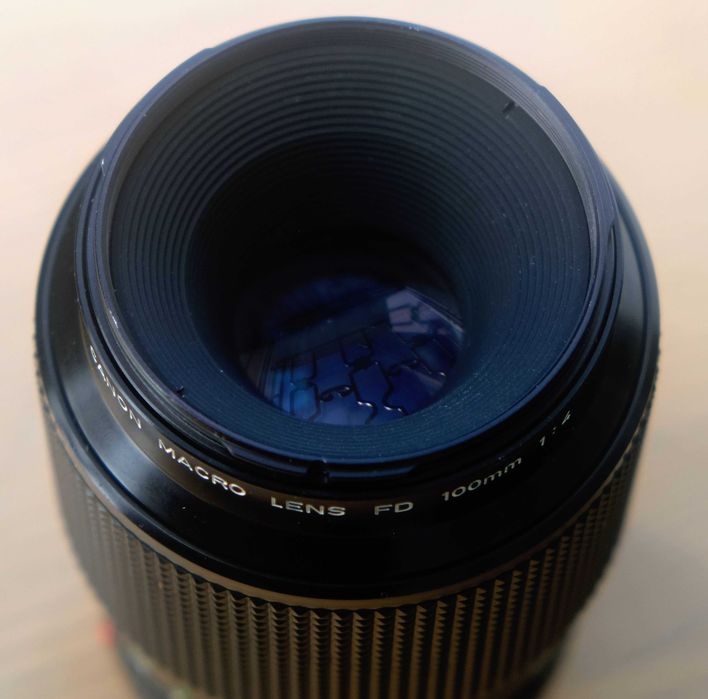 Мануальный объектив Canon FD 100mm F4 Macro ,Fujifilm,Canon