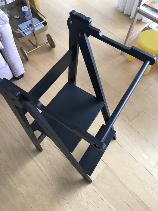 Torre de aprendizagem dobrável nova montessori