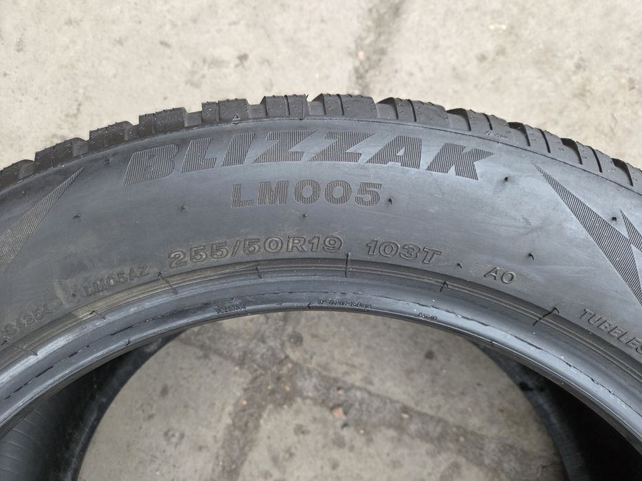Шини зимові 255/50/r19, Bridgestone Blizzak LM005, 2022р.
