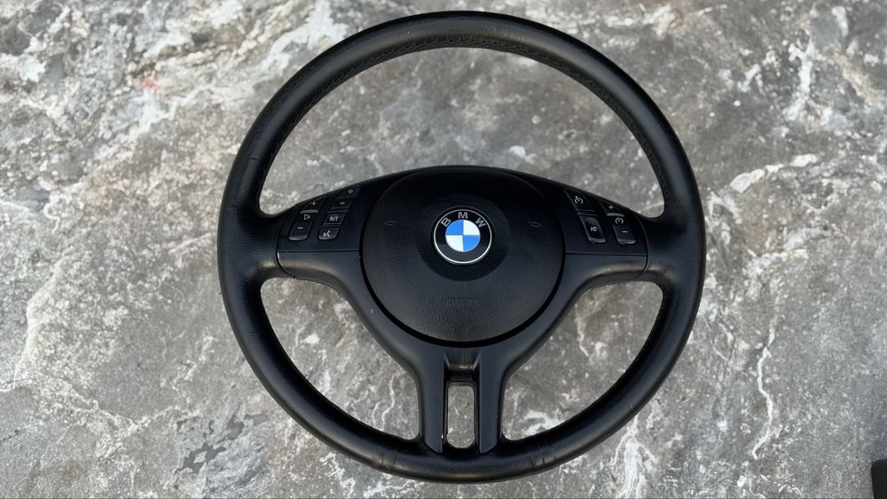 Мульти руль БМВ Е46 Е39 Баранка Кермо Спорт Руль Бмв е46 е39 чорний