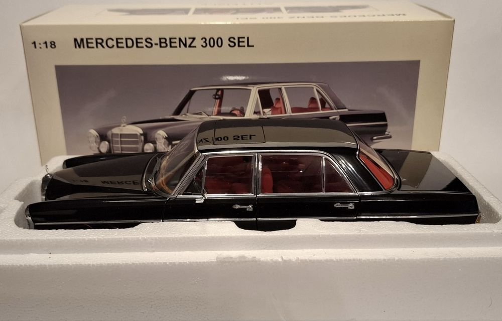 Super Rarytas AUTOart Mercedes 300SEL W109 1/18