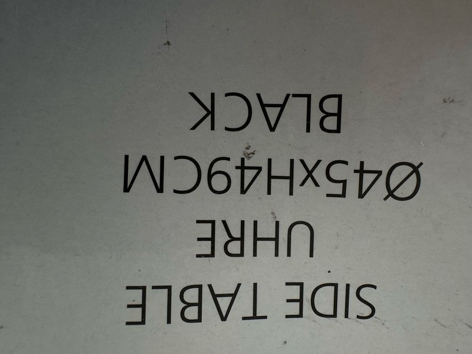 Stolik kawowy czarny