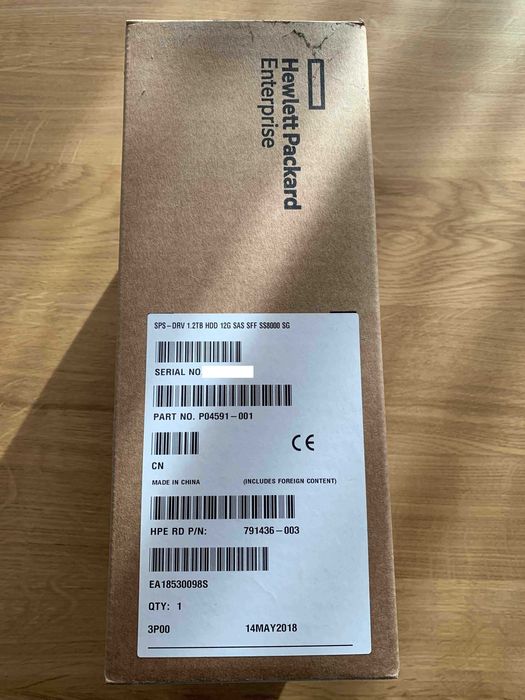 Dysk twardy HPE 3PAR 1.2TB 12G SAS SFF