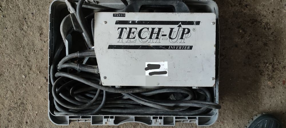 Spawarka inwerterowa przemysłowa, butla argon