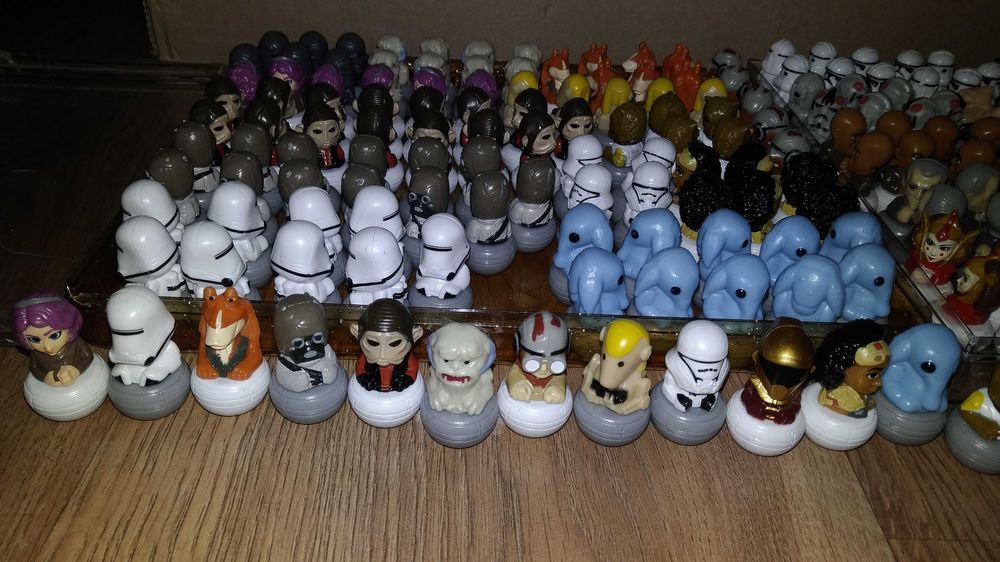 Star Wars rollinz - coleção 24un