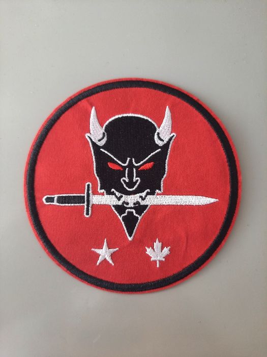 Patch bordado termocolante Devil's brigade