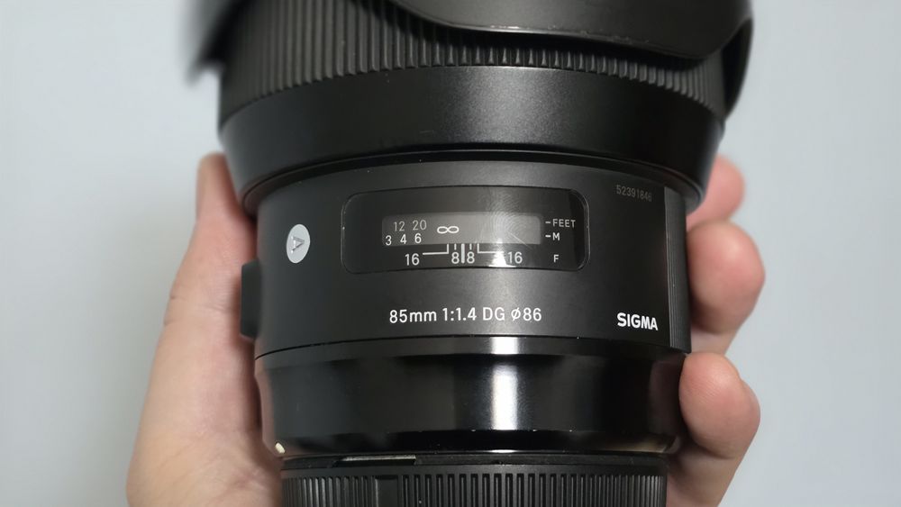 Objetiva Sigma Art 85mm f1.4 DG (Canon)