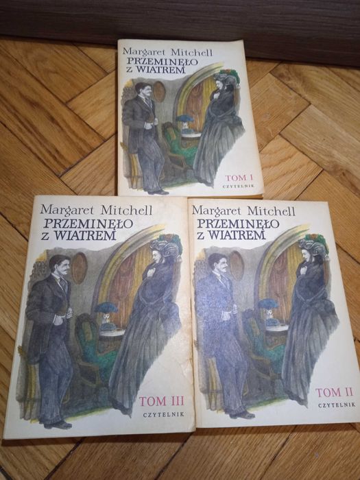 Przeminęło z Wiatrem Margaret Mitchell Czytelnik 1977r