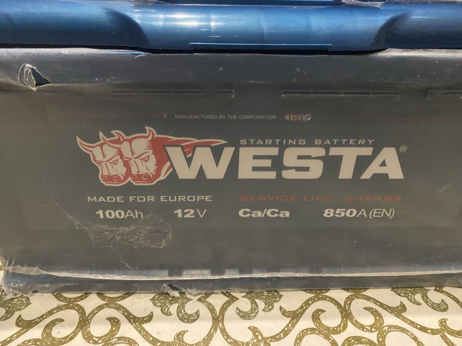 Продам аккумулятор Westa 100ah бу