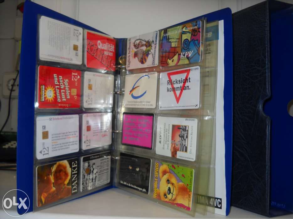 Colecção 25 cartões telefónicos novos da Deutsche Telekom, anos 90