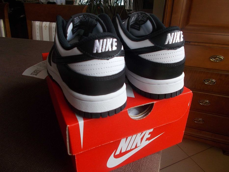 ( r. Eur 38 -24 cm.) Nike Dunk Low White Black Dunk Panda