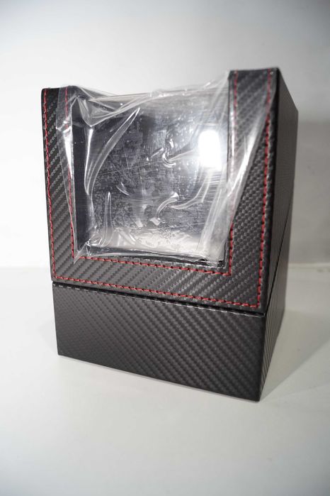 1545 Automatyczny rotomat ekspozytor na 2 zegarki czarny