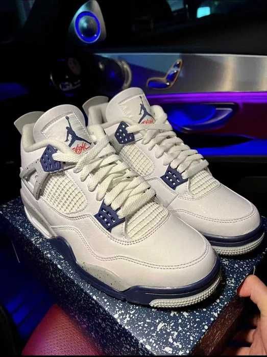 Nowe Jordan 4 Retro Midnight Navy Eu.39