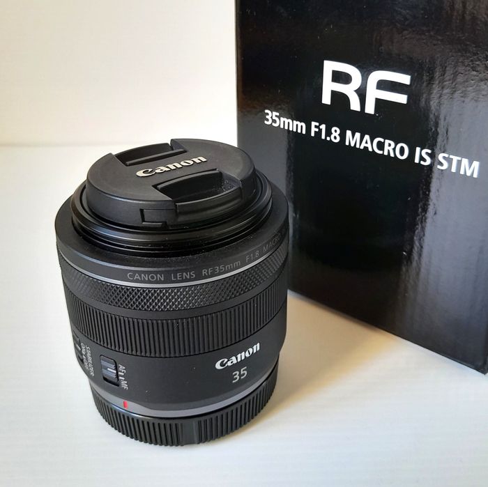Canon RF 35mm f1.8 Macro IS STM (nova/Set2026)