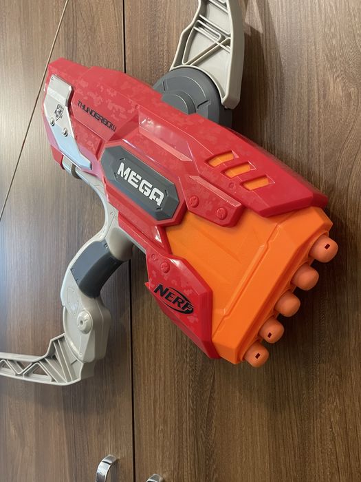 NERF Mega thunderbow + grstis (9 strzałek)