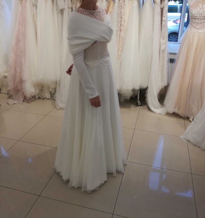 Etola, bolerko, narzutka Diamentia biel