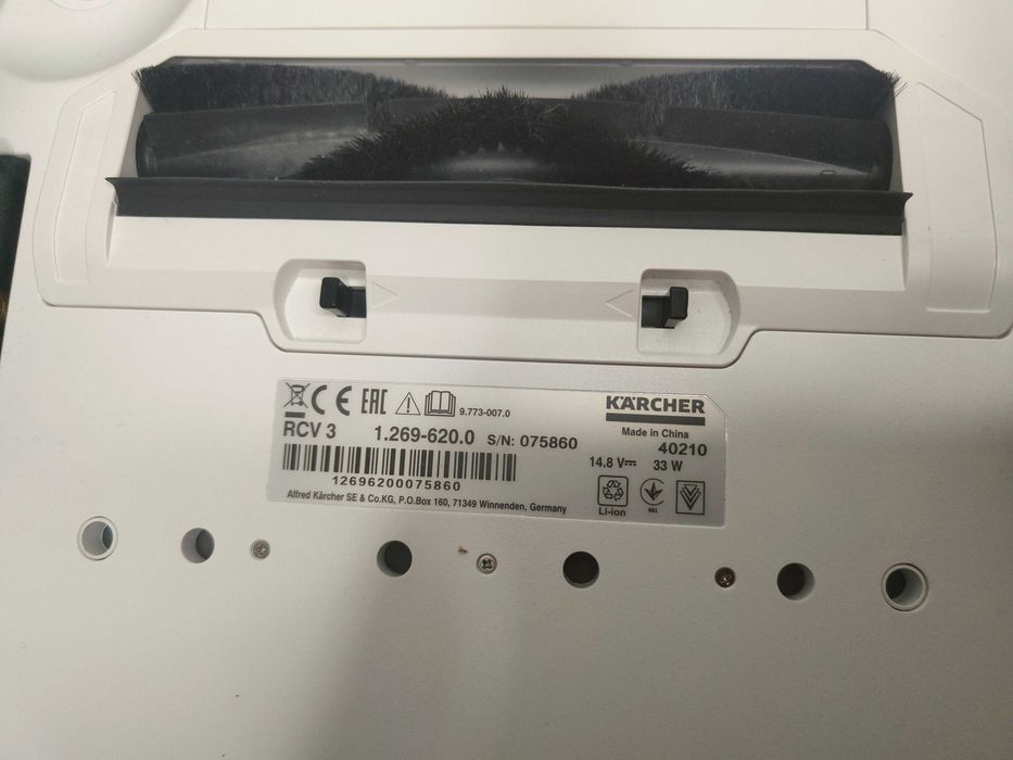 Robot sprzątający Kärcher RCV 3 biały
