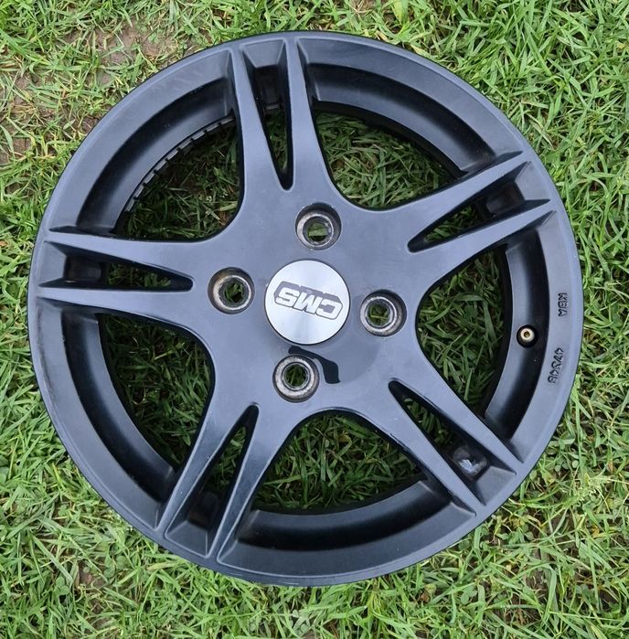 Czarne alufelgi CMS 14 ' 4x108 Peugeot Citroën Ford Opel