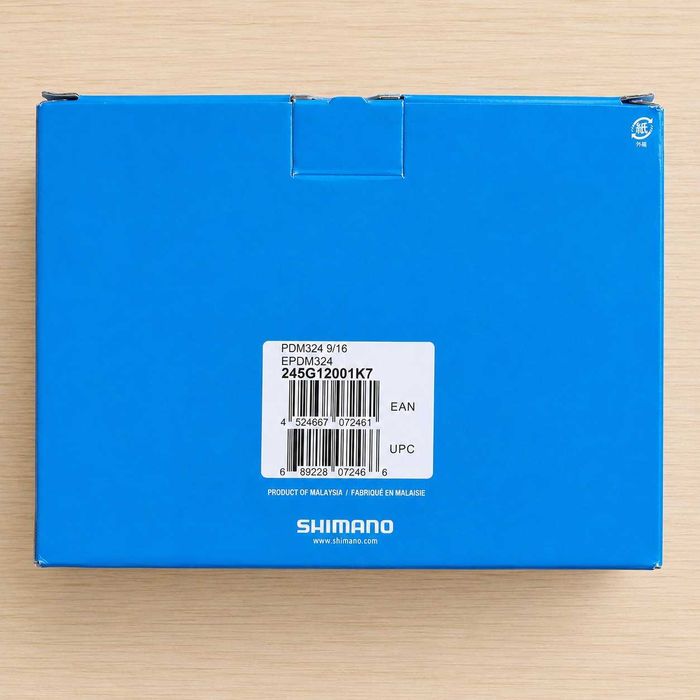 Pedais Shimano PD-M324 Híbridos SPD / Flat 1 Par