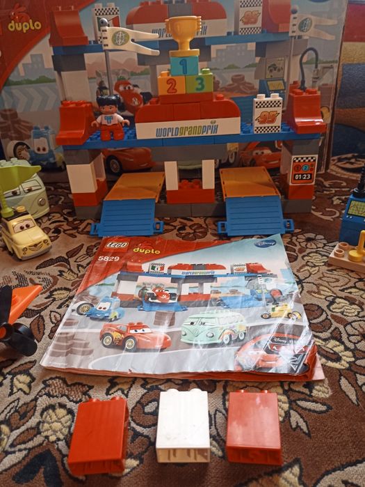 Набір серії Маквін Lego Duplo конструктор 9 шт. в наборі