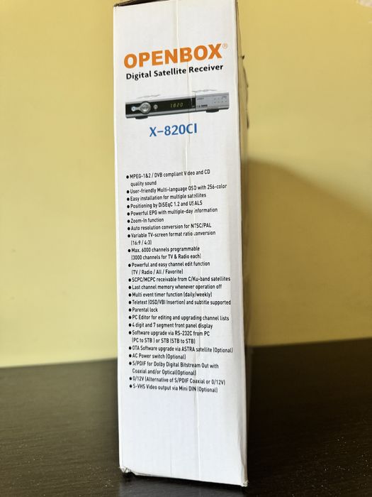 Супутниковий ресивер Openbox X820CI
