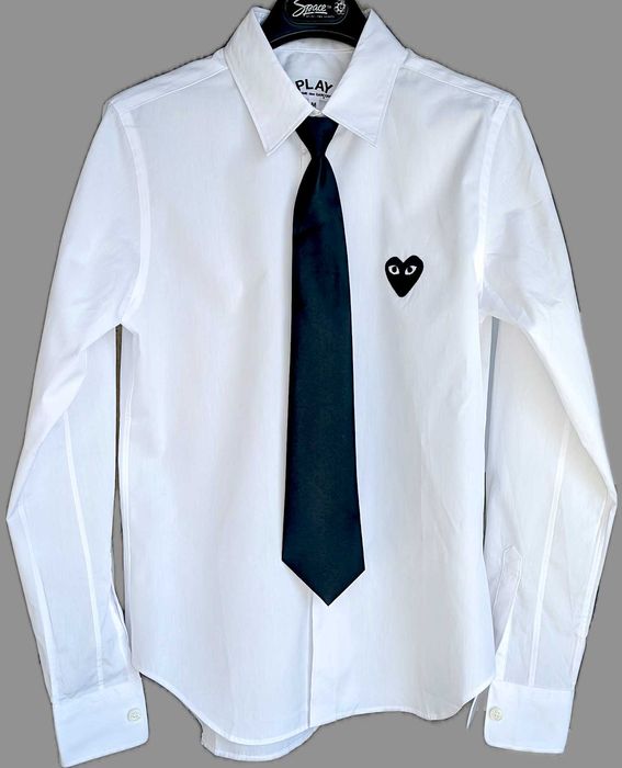 Підліткова сорочка COMME des GARÇONS PLAY  Японія р.М + краватка