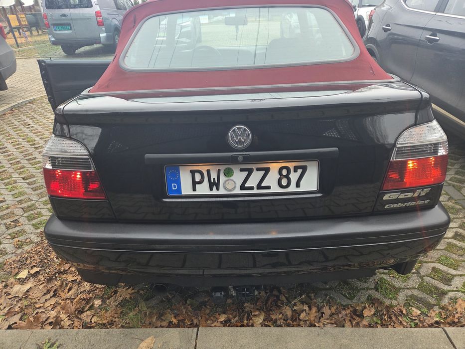 Volkswagen Golf 3 III cabrio KLIMA karmann 1.8 benzyna VW