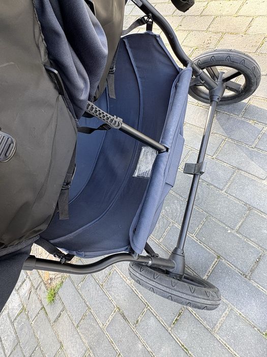 Mast M.Twin X | Blueberry Wózek bliźniaczy spacerowy + gondole + adaptery