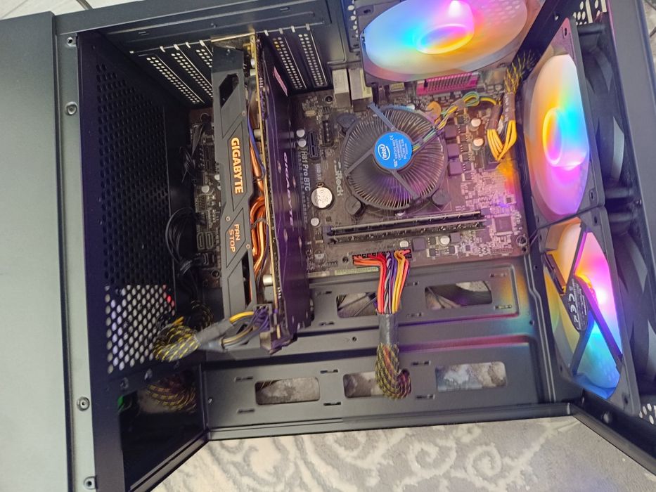 Ігровий пк I7 4790 4/8 rx570 16 озу