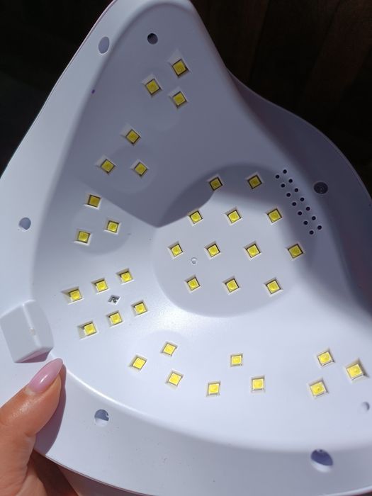 Лампа для нігтів і шелаку SUN Х UV + LED 54 Вт