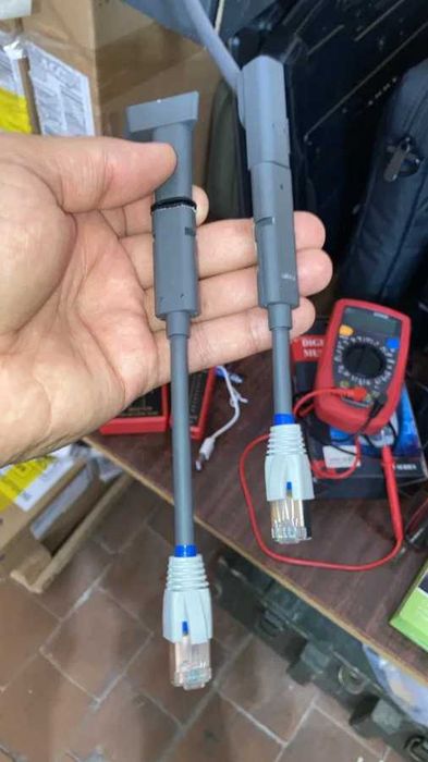 Шнур перехідник "мама" на RJ45 для перевірки кабеля Старлінк 2 шт