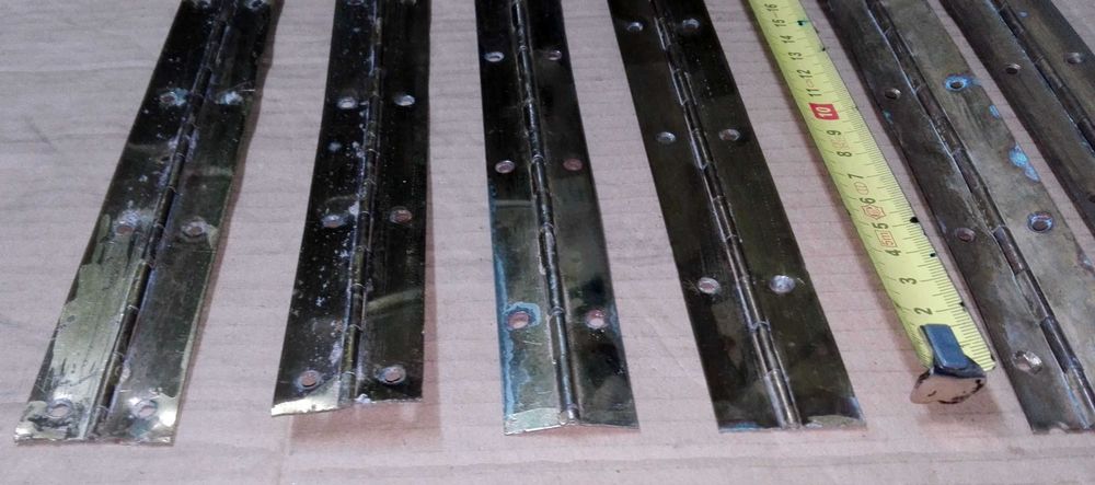 Dobradiças para móveis tipo piano