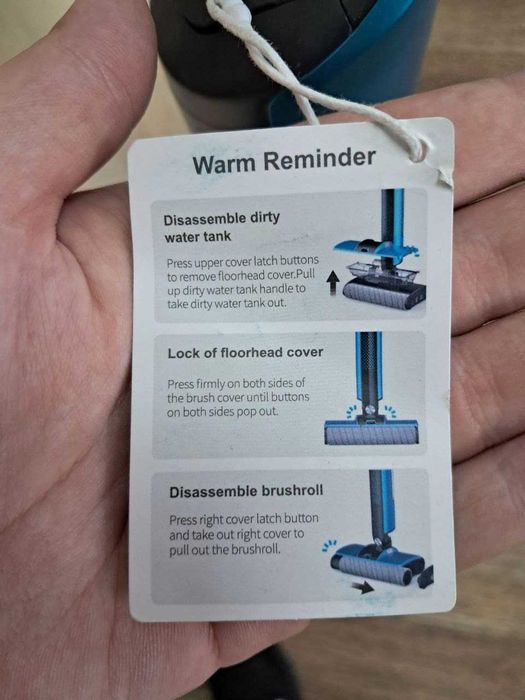 Акумуляторний пилосос JIMMY SF8. Стан "як новий"