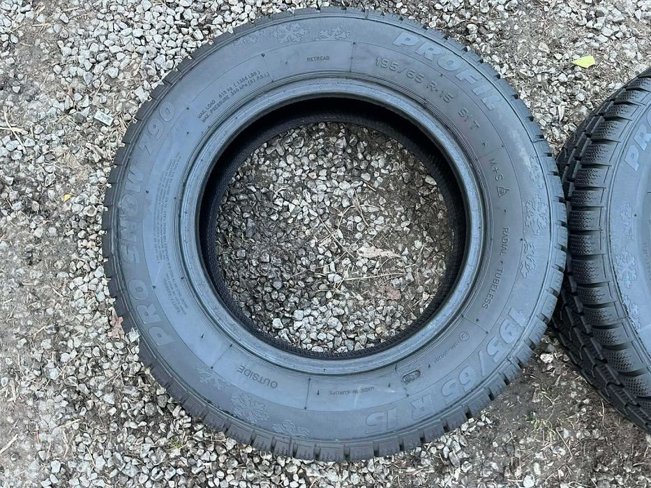 Opony 195/65R15 Profil ProSnow 790 Zima 2sztuki 8,49mm bieżnika