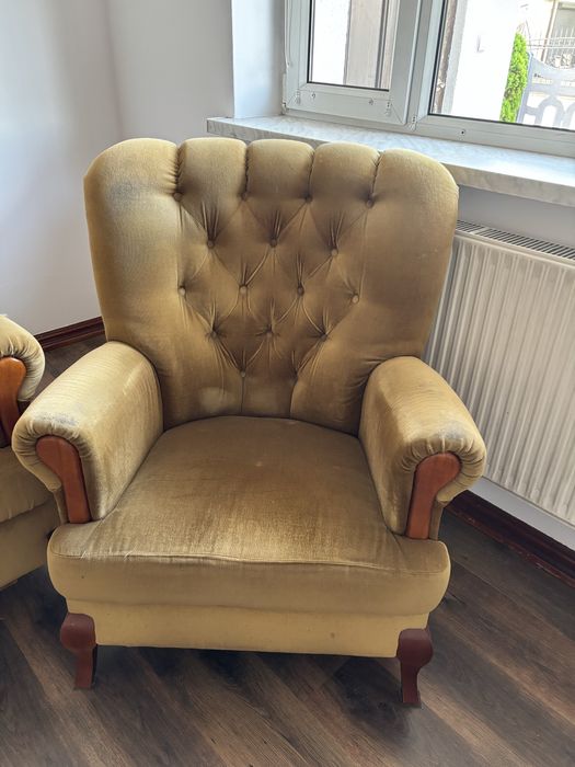 Zestaw wypoczynkowy chesterfield
