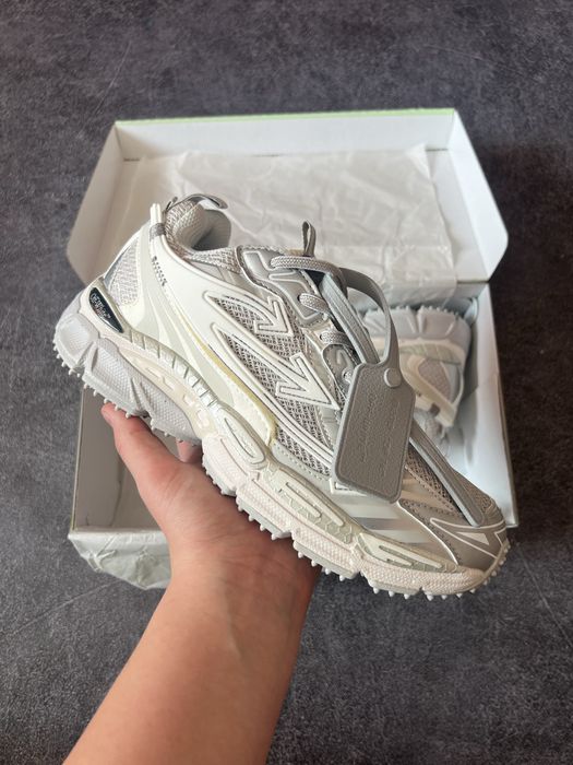 Кросівки Off-white be right back silver