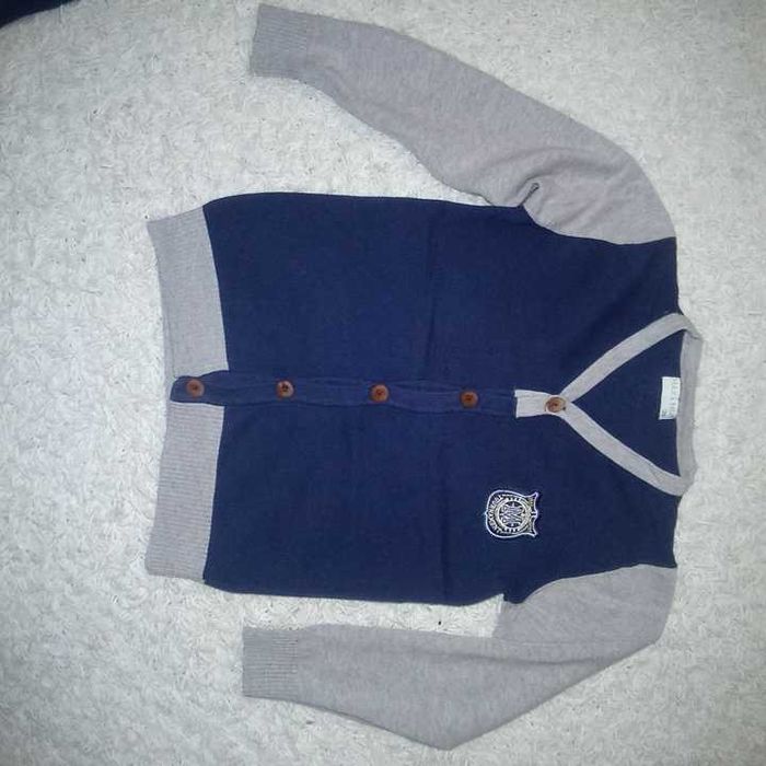 r. 128 sweter, sweterek szkolny z 5.10.15