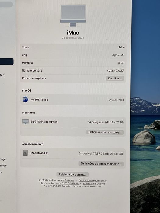 iMac 24 polegadas 2023