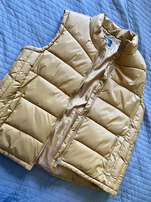 Bezrekawnik kamizelka outdoor kolor bezowy/ brazowy cedar wood state