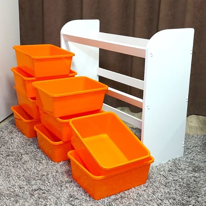 ‼️ДЛЯ ІГРАШОК хіт-продаж‼️ органайзер стелаж для іграшок , полка комод