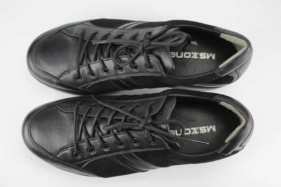 MTB Shoes/Loafers, Genuine Leather and Artificial Suede, Black, Size 4364297966585090123