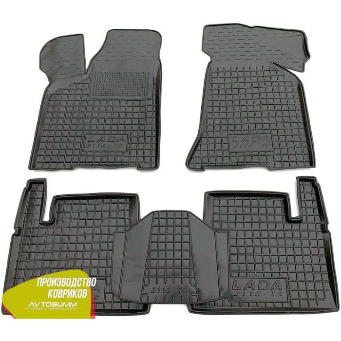 Коврики LADA_ВАЗ X-RAY_2108-099_Niva_Kalina_Priora_автогум резиновые
