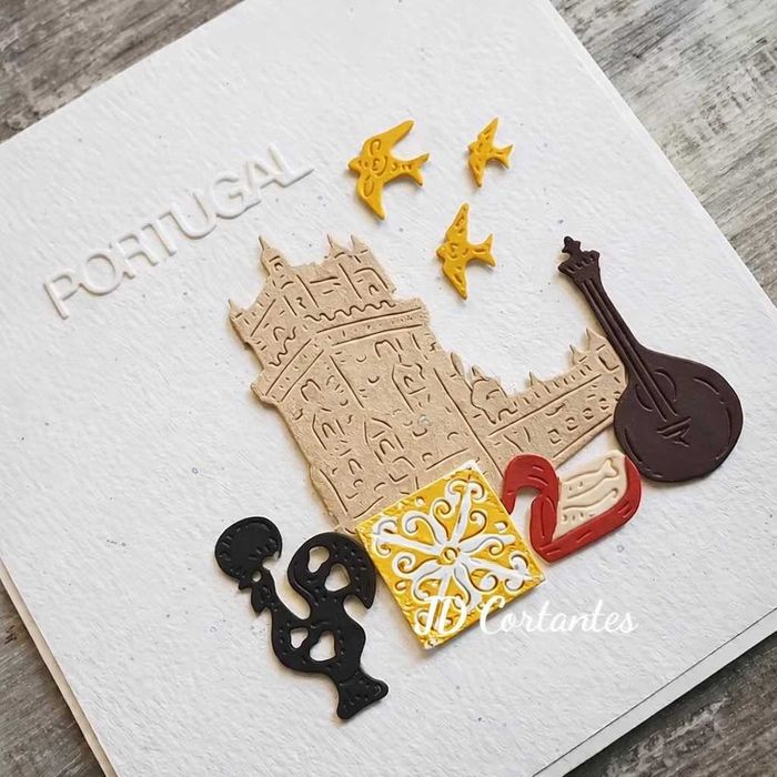 Conjunto de Cortantes Símbolos de Portugal
