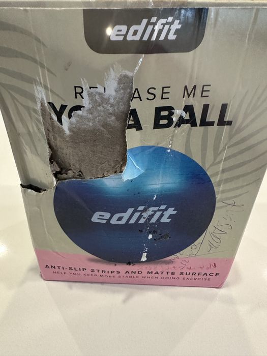 Bola ginastica Edifit 65com com inflador