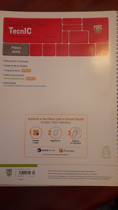 Livro escolar 7° e 8° ano (TIC) - "TecnIC" (completo com 3 partes)