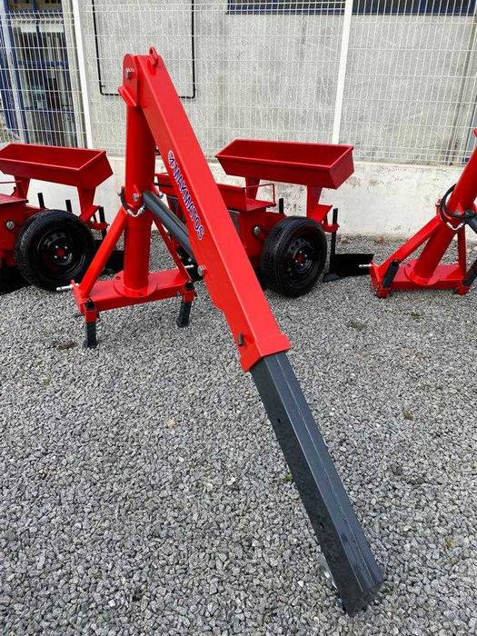 Guincho/Grua hidráulica giratória para trator NOVO