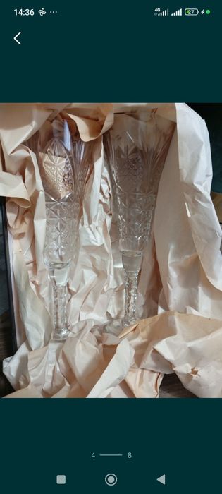 Свадебные бокалы набор для виски