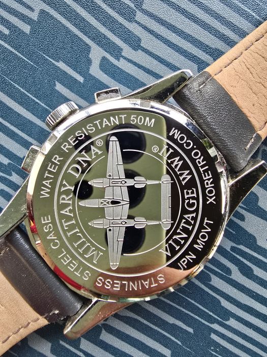 XO Retro Military DNA 1943 – Cronógrafo – Estilo Militar Vintage