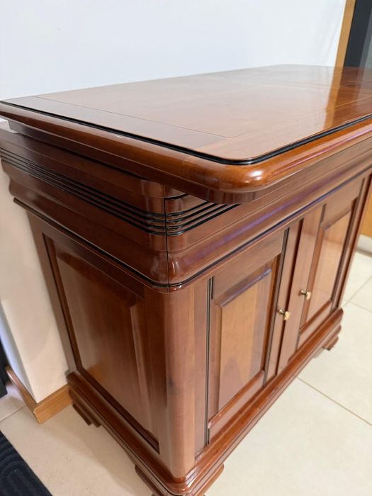 Móvel TV em madeira cerejeira